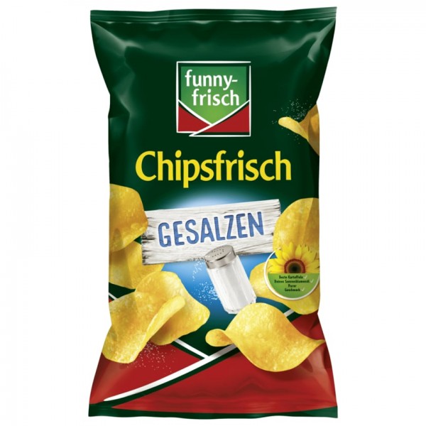 FUNNY FRISCH CHIPSFRISCH GESALZEN 175G