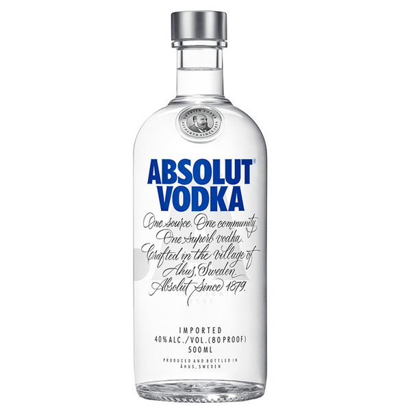 ABSOLUT VODKA 40% 0,5L 6ER
