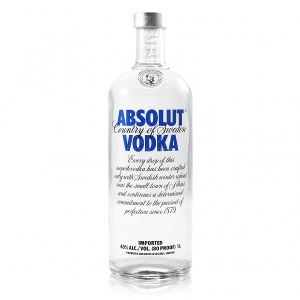 ABSOLUT VODKA 40% 1L 6ER