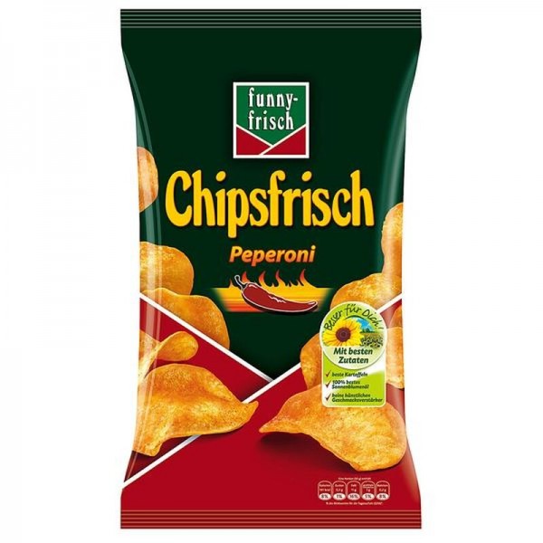 FUNNY FRISCH CHIPSFRISCH PEPERONI 175G