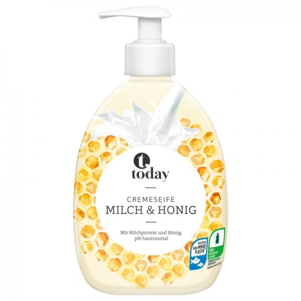 TODAY FL.SEIFE MILCH&HON 500ML