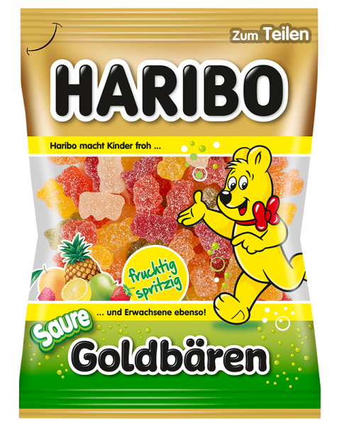 HARIBO GOLDBÄREN SAUER 200G | 1PACK