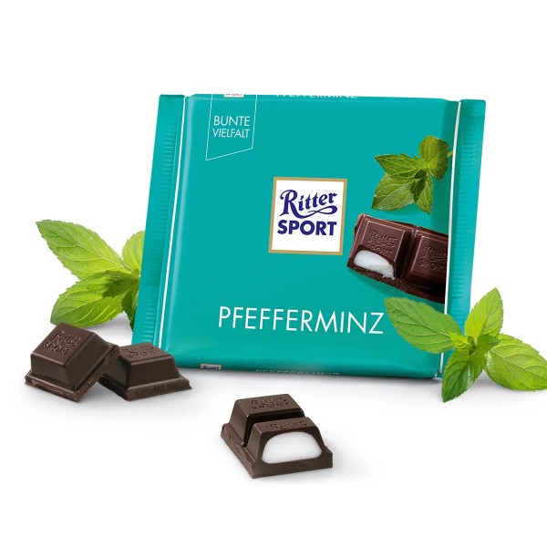 RITTER SPORT PFEFFERMINZ 5ER PACK