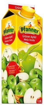 PFANNER GRÜNER APFEL 2L 8er