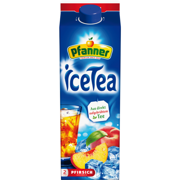 PFANNER EISTEE PFIRSICH 2L 8 er