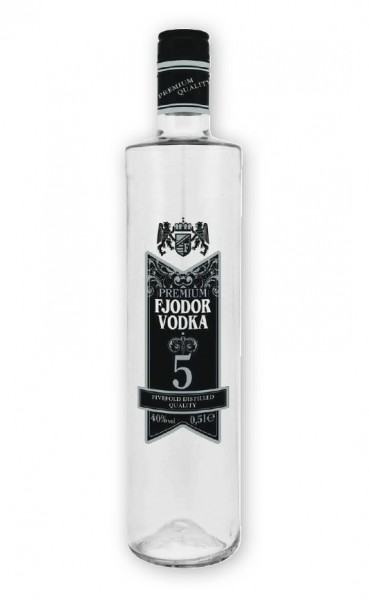 FJODOR PREM.VODKA 40% 0,5L