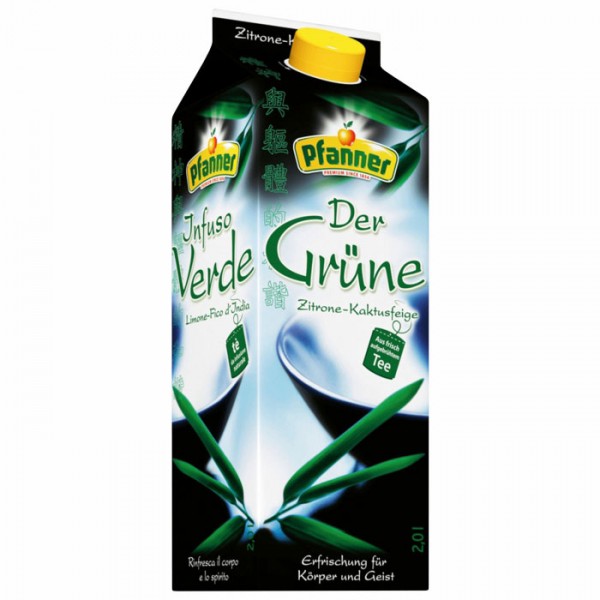 PFANNER GRÜNER TEE 2,0L 6ER