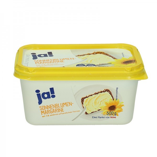 JA! SONNENBLUM.MARGARINE 500G