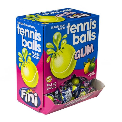 FINI TENNIS BALLS GUM 200ST.