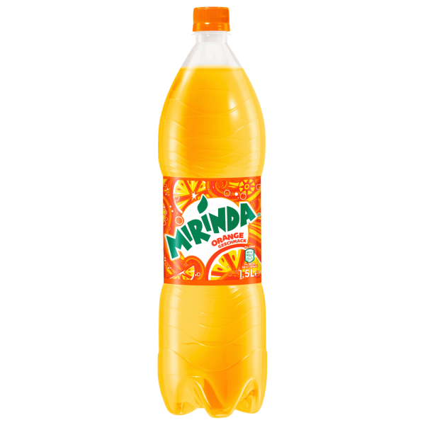 Mirinda | 6 er | Orange 1,5 L