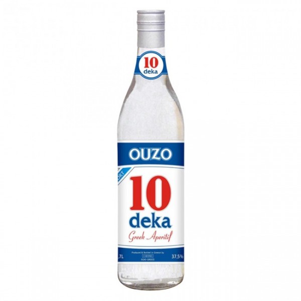 OUZO DEKA 10 37,5% 0,7L
