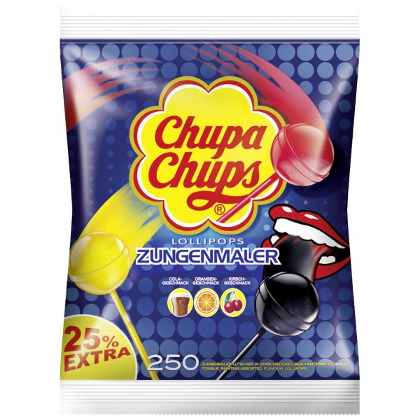 CHUPA CHUPS ZUNGENMALER 250ST PACK