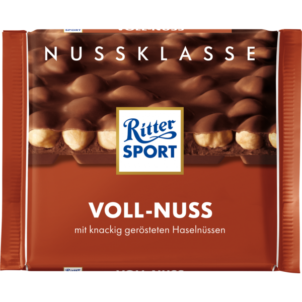 RITTER SPORT VOLL NUSS 5ER PACK