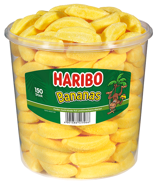 HARIBO BANANAS 150STK | 1PACK